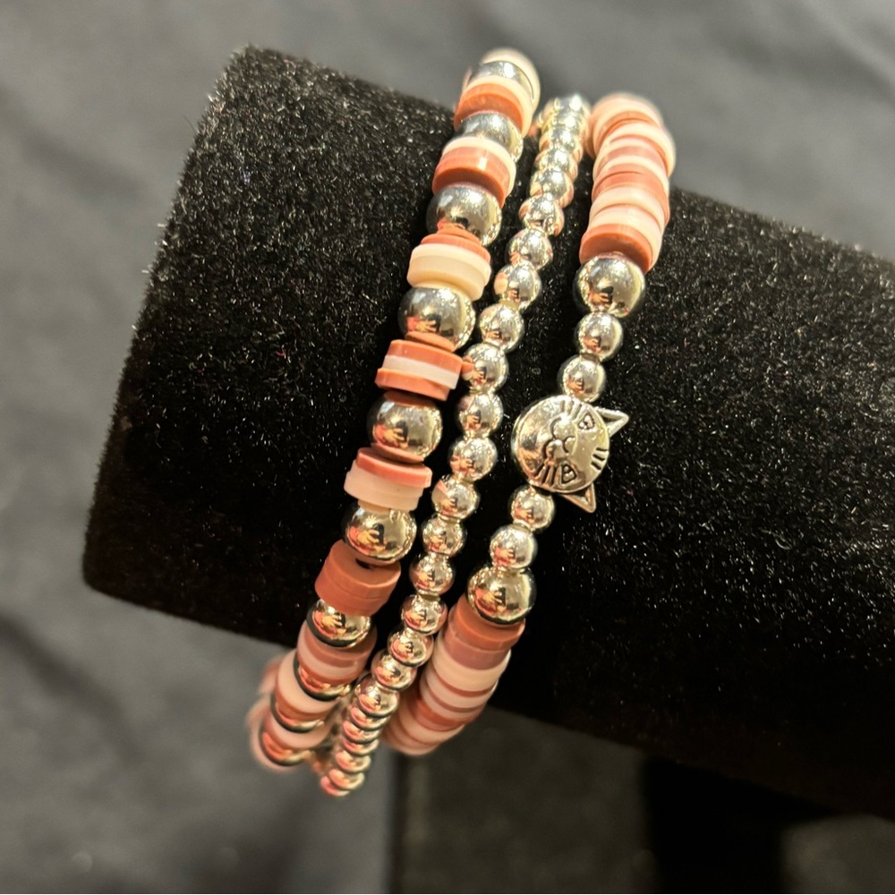 🐠 Cat clay bracelet